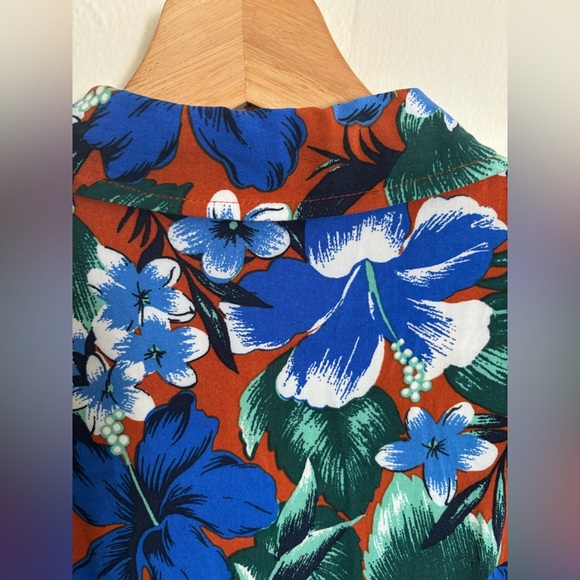 J. Crew Floral Shirt Dress Size XS - Picture 9 of 9